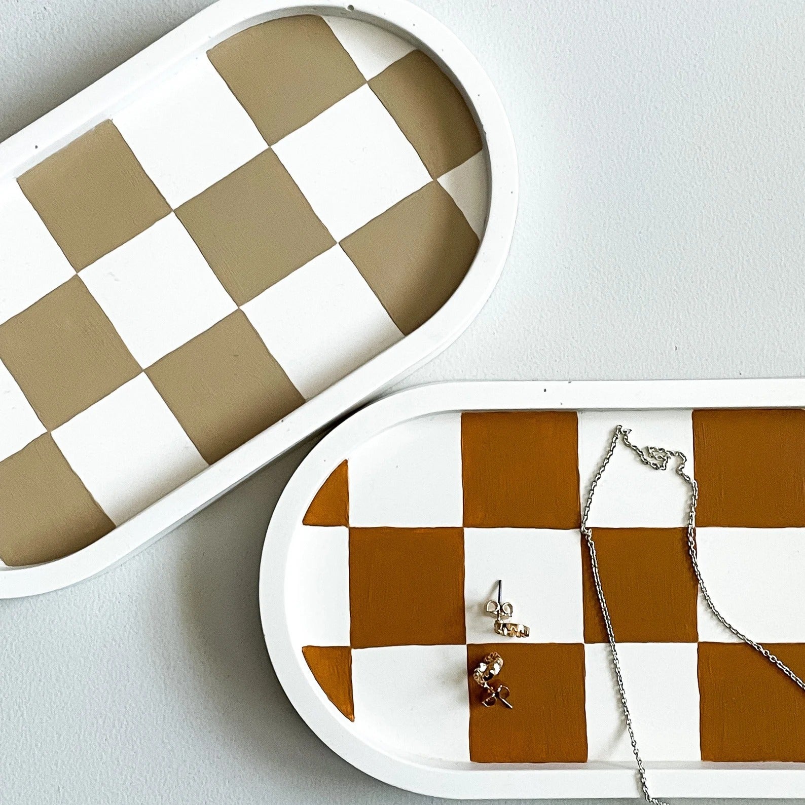 Checkered Catch All Tray.