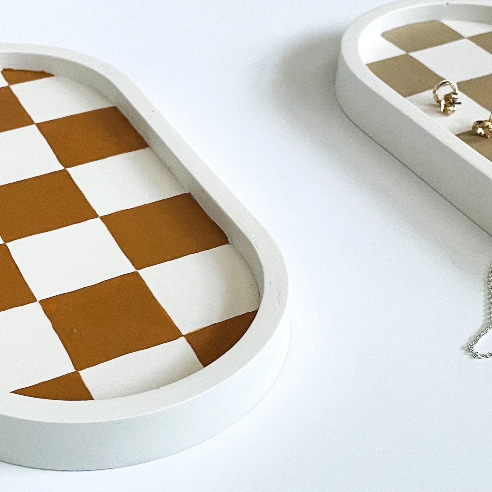 Checkered Catch All Tray.